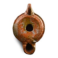 Western Asiatic Terracotta Oil Lamp