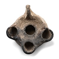 Greek Terracotta Oil Lamp