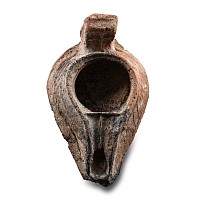 Late Roman Terracotta Oil Lamp