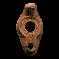 Byzantine Terracotta Oil Lamp