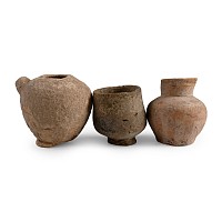 Greek Terracotta Vessel Group