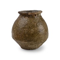 Parthian Green Glazed Jar