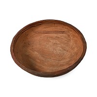 Pre-Columbian Painted Terracotta Footed Bowl