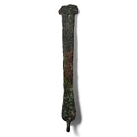 Western Asiatic Bronze Skillet Handle