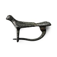 Roman Bronze Bird Brooch