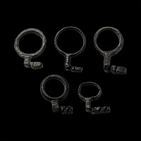 Roman Bronze Key Ring Group