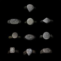 Roman to Medieval Bronze Ring Group