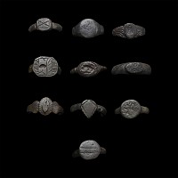 Roman to Medieval Bronze Ring Group