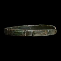 Roman Decorated Bronze Bracelet
