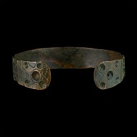 Roman Decorated Bronze Bracelet