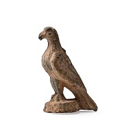 Roman Miniature Lead Eagle Statuette