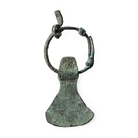 Viking Age Bronze Axehead Pendant