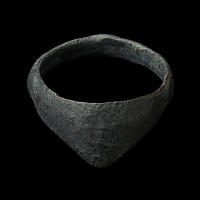Byzantine Bronze Archer's Thumb Ring