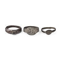 Medieval and Later Silver Ring Group