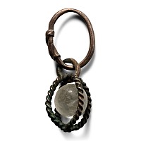 Viking Age Silver Pendant with Rock Crystal Sphere