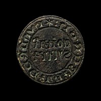 Medieval Bronze Official Flexborough Hundred Constable's Seal Matrix