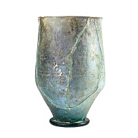 Roman Iridescent Glass Beaker