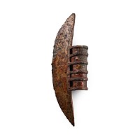 Luristan Socketted Bronze Halberd