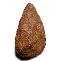 African Homo Erectus Stone Age Knapped Handaxe