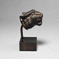 Amlash Bronze Lion Protome