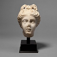 Roman Marble Head of Venus, the Goddess of Love