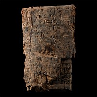 Large Old Babylonian Terracotta Cuneiform Tablet, a Legal Document in Envelope