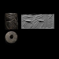 Jemdet Nasr Type Cylinder Seal with Animals