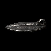 Medieval Silver Vesica-Shaped Seal Matrix of Agnes Daughter of Adam of Walpole