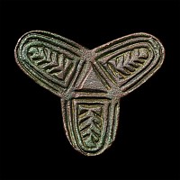 Anglo-Scandinavian Viking Bronze Trefoil Brooch