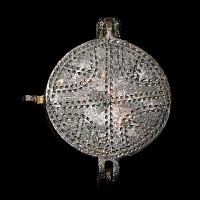 Medieval Bronze Pocket Mirror Case with Mirror