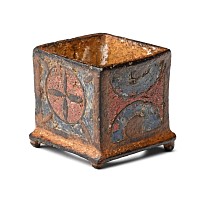 Romano-British Enamelled Bronze Miniature Altar