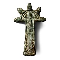 Saxon Bronze Radiate Brooch