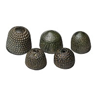 Medieval Bronze Beehive Thimble Collection