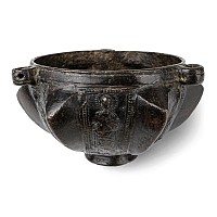 Medieval Bronze Incense Burner