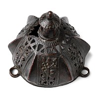Medieval Bronze Incense Burner