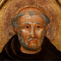 Medieval Painting of Saint Francis of Assisi