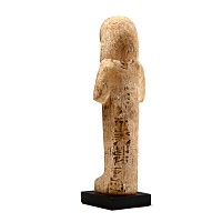 Egyptian Alabaster Shabti Figure of the Osiris, Kay
