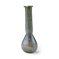 Roman Iridescent Glass Miniature Bottle