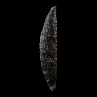 Very Large Danish Stone Age Knapped Senonian Flint Sickle