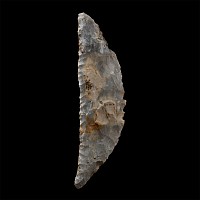 Danish Stone Age Knapped Flint Sickle