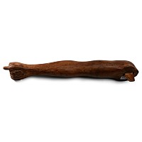 Large Egyptian Wooden Right Arm from Male Statuette