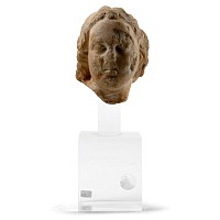 Roman Marble Head of Eros
