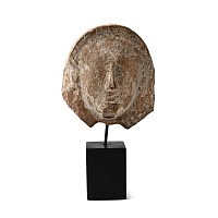 Greek Terracotta Female Protome Head