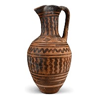 Boeotian Late Geometric Oinochoe