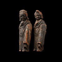 Greek Terracotta Statuettes of Robed Children