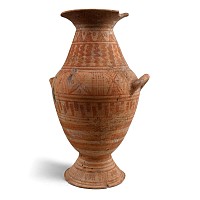 Very Large Italo-Geometric Amphora with Two Handles