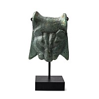 Greek Bronze Lionskin Attachment