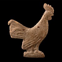 Greek Terracotta Votive Rooster