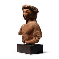Greek Terracotta Figure of Young Dionysos