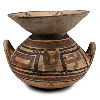 Large Daunian Olla with Flaring Mouth